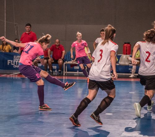 Women´s teams complete group stage of EUC Futsal 2019
